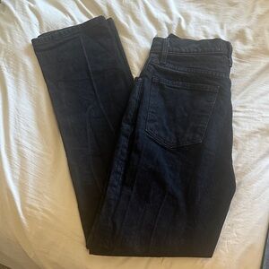 Abercrombie & Fitch Black Straight Leg Curve Love Jeans size 29/8 long